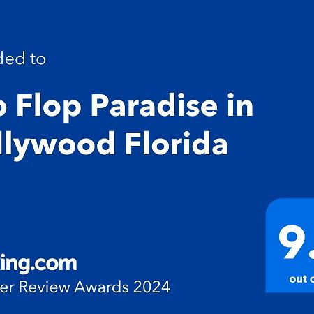 Flip Flop Paradise In Hollywood Florida Dış mekan fotoğraf